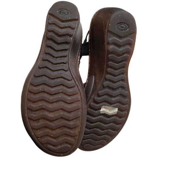 Ugg blue summer wedge sandals size 10 - Picture 7 of 7